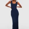 Robe Longue -BOOHO Kleidung Magasin azz62810 navy xl