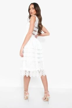 Robe De Demoiselle D'honneur En Dentelle -BOOHO Kleidung Magasin dzz64470 ivory xl 1