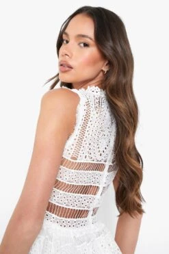 Robe De Demoiselle D'honneur En Dentelle -BOOHO Kleidung Magasin dzz64470 ivory xl 3