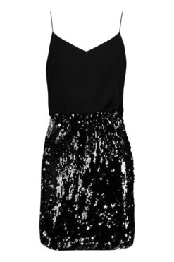 Robe Moulante 2 En 1 à Paillettes 8 Robe Moulante 2 En 1 à Paillettes -BOOHO Kleidung Magasin dzz69719 black xl 2