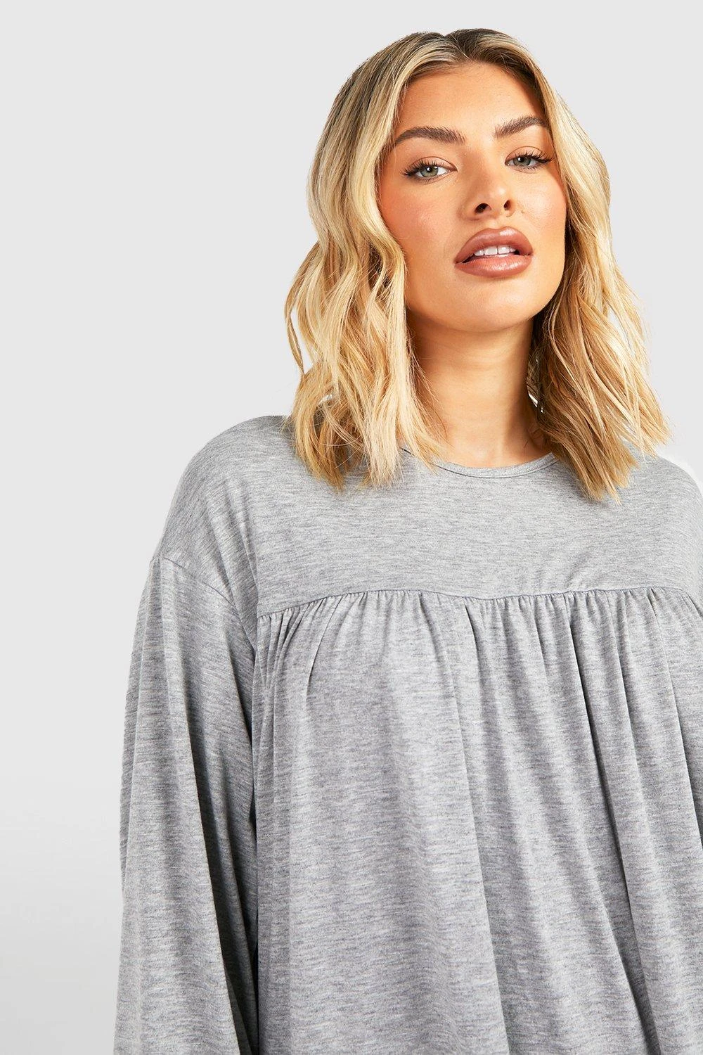 Robe Midi Ample à Manches Longues 6 Robe Midi Ample à Manches Longues – Image 4