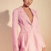 Robe Blazer Cintrée -BOOHO Kleidung Magasin fzz33840 pink xl