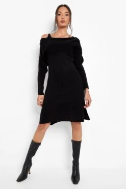 Ensemble Côtelé Avec Crop Top Et Robe