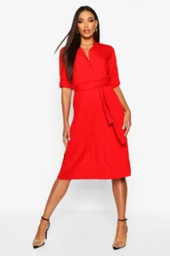 Robe Patineuse Mi Longue Plissée -BOOHO Kleidung Magasin fzz81980 black xl 3