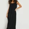BOOHOO Robe De Plage Longue Recyclée Texturée -BOOHO Kleidung Magasin gzz04359 black xl