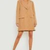 Robe Blazer Relax -BOOHO Kleidung Magasin gzz14364 camel xl