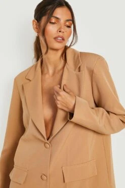 Robe Blazer Relax -BOOHO Kleidung Magasin gzz14364 camel xl 3