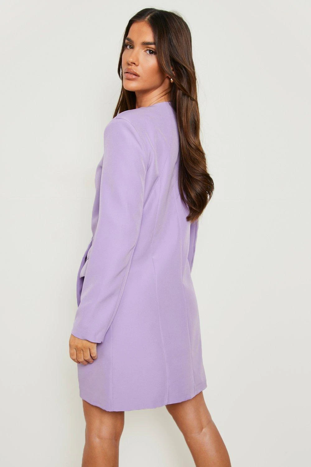 Robe Blazer Froncée Ajustée 4 Robe Blazer Froncée Ajustée – Image 2