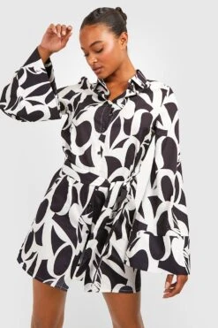 Tall - Robe Chemise à Manches évasées