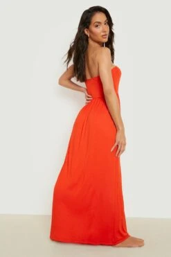 Robe De Plage Longue -BOOHO Kleidung Magasin gzz15750 orange xl 1