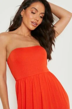Robe De Plage Longue -BOOHO Kleidung Magasin gzz15750 orange xl 3