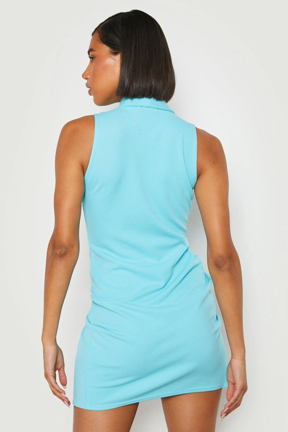 Robe Blazer Croisée Sans Manches 4 Robe Blazer Croisée Sans Manches – Image 2