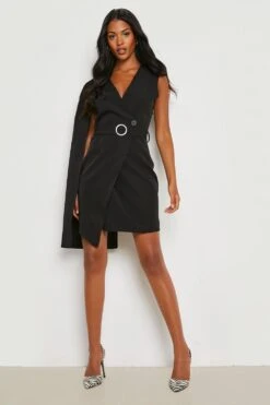 Tall - Robe Blazer Asymétrique Sans Manches