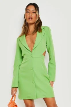 Robe Blazer à Dos Nu