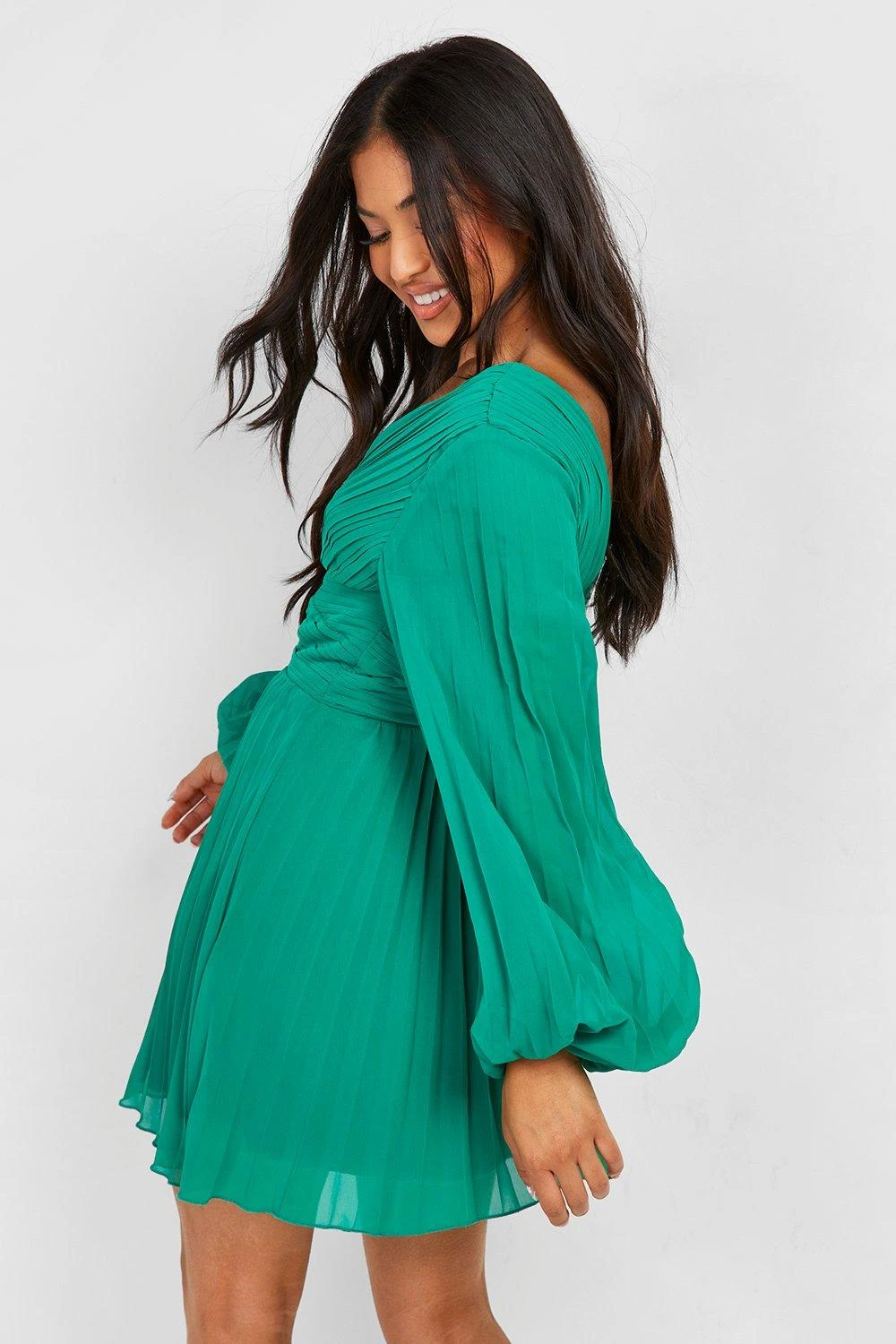 Petite - Robe Portefeuille Plissée 4 Petite - Robe Portefeuille Plissée – Image 2