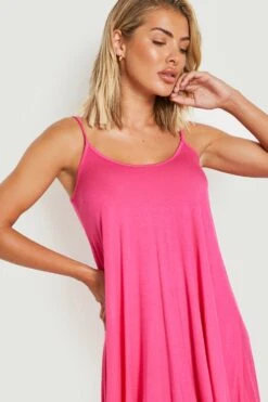 Robe Trapèze Basique -BOOHO Kleidung Magasin gzz23841 hot20pink xl 3