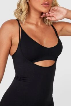 BOOHOO Robe Moulante Sans Coutures -BOOHO Kleidung Magasin gzz26219 black xl 3