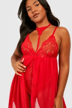 Grande Taille - Robe à Volants 8 Grande Taille - Robe à Volants -BOOHO Kleidung Magasin gzz29554 red xl 2