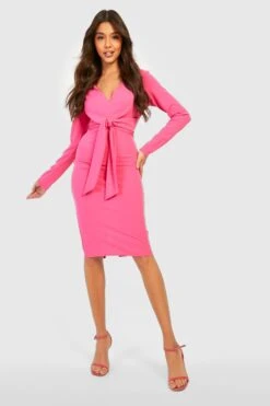 Robe De Tailleur Nouée