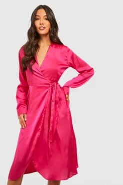 Robe Portefeuille Mi-longue