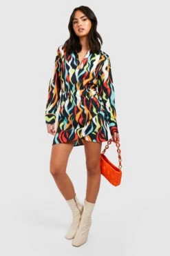 Robe Longue Imprimée -BOOHO Kleidung Magasin gzz33097 multi xl 2