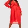Grande Taille - Robe Patineuse Imprimée -BOOHO Kleidung Magasin gzz34700 red xl