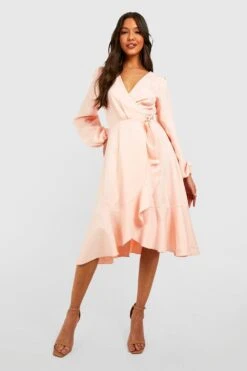 Robe Patineuse En Crêpe à Volants