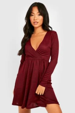 Petite - Robe Patineuse En Maille