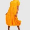 Tall - Robe Babydoll Oversize En Plumetis 1 Tall - Robe Babydoll Oversize En Plumetis -BOOHO Kleidung Magasin gzz37618 orange xl