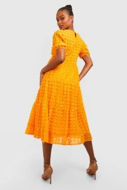 Tall - Robe Babydoll Oversize En Plumetis 7 Tall - Robe Babydoll Oversize En Plumetis -BOOHO Kleidung Magasin gzz37618 orange xl 1