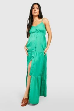 Maternité - Robe De Grossesse Longue à Volants étagés