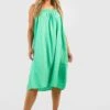 Grande Taille - Robe Mi-longue Texturée -BOOHO Kleidung Magasin gzz38004 pale20green xl