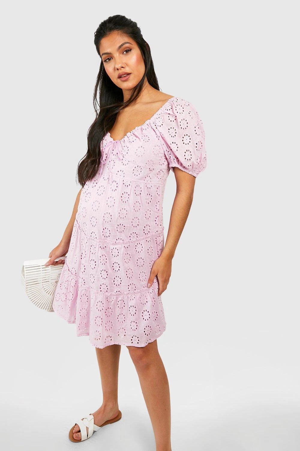 BOOHOO Maternité - Robe De Grossesse à Volants 3 BOOHOO Maternité - Robe De Grossesse à Volants