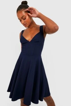 Tall - Robe Corset Courte 8 Tall - Robe Corset Courte -BOOHO Kleidung Magasin gzz38342 navy xl 2