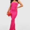 Petite - Robe Longue Côtelée -BOOHO Kleidung Magasin gzz39410 hot20pink xl