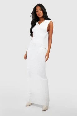 Tall - Robe Longue Côtelée