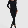Robe Pull Premium Ă Col Bateau 1 Robe Pull Premium Ă Col Bateau -BOOHO Kleidung Magasin gzz39774 black xl