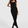 Robe Corset En Maille Premium -BOOHO Kleidung Magasin gzz39779 black xl