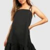 Robe Babydoll Froncée 1 Robe Babydoll Froncée -BOOHO Kleidung Magasin gzz42666 black xl