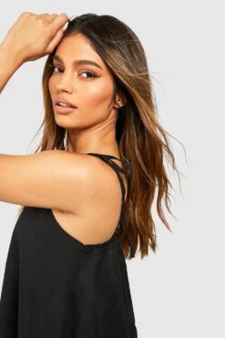 Robe Babydoll Froncée 9 Robe Babydoll Froncée -BOOHO Kleidung Magasin gzz42666 black xl 3