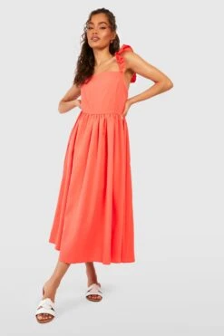 Robe Mi-longue à Volants -BOOHO Kleidung Magasin gzz42673 red xl 2