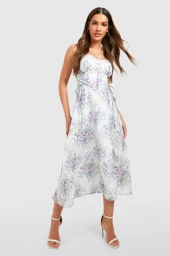 Robe Mi-longue Imprimée -BOOHO Kleidung Magasin gzz42698 multi xl 2