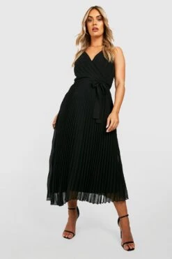 Grande Taille - Robe Patineuse Plissée