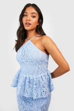 BOOHOO Petite - Robe Babydoll Premium En Dentelle 9 BOOHOO Petite - Robe Babydoll Premium En Dentelle -BOOHO Kleidung Magasin gzz44360 cornflower20blue xl 3