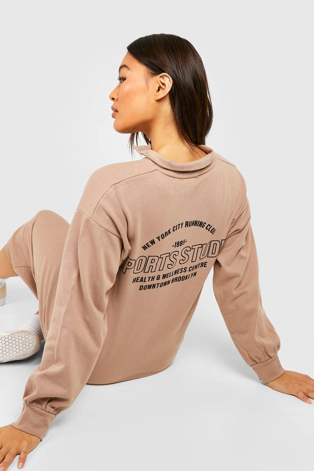 BOOHOO Robe Oversize à Slogan 3 BOOHOO Robe Oversize à Slogan