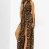 BOOHOO Tall - Robe Léopard Dos Nu 2 BOOHOO Tall - Robe Léopard Dos Nu -BOOHO Kleidung Magasin gzz46841 stone xl