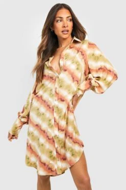 Robe Chemise Oversize Imprimée