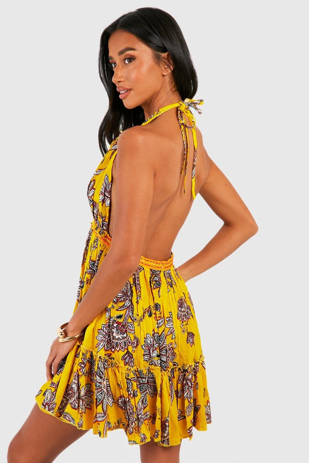 Petite - Robe Patineuse à Broderie Cachemire 4 Petite - Robe Patineuse à Broderie Cachemire – Image 2