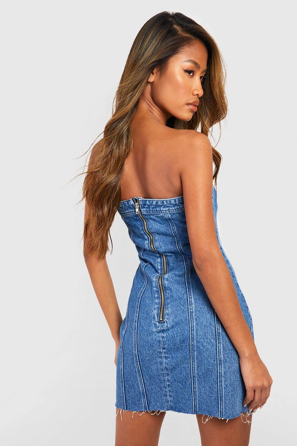 Robe Corset En Jean 4 Robe Corset En Jean â Image 2