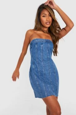 Robe Corset En Jean 8 Robe Corset En Jean -BOOHO Kleidung Magasin gzz47711 mid20wash xl 2